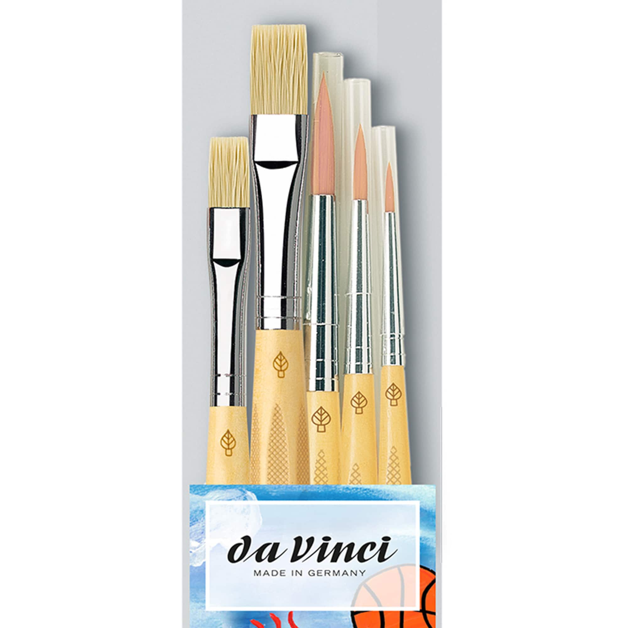 da Vinci JUNIOR Synthetics Piece Brush Set